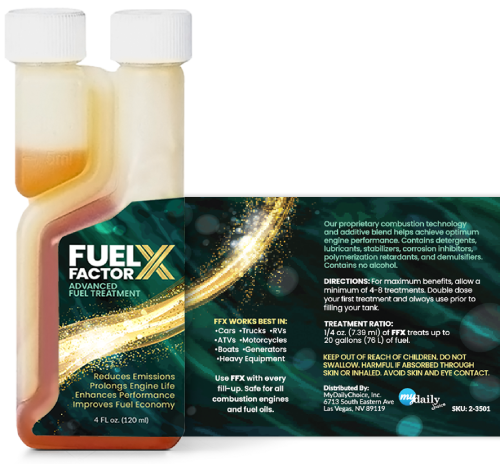 FUEL FACTOR X product label